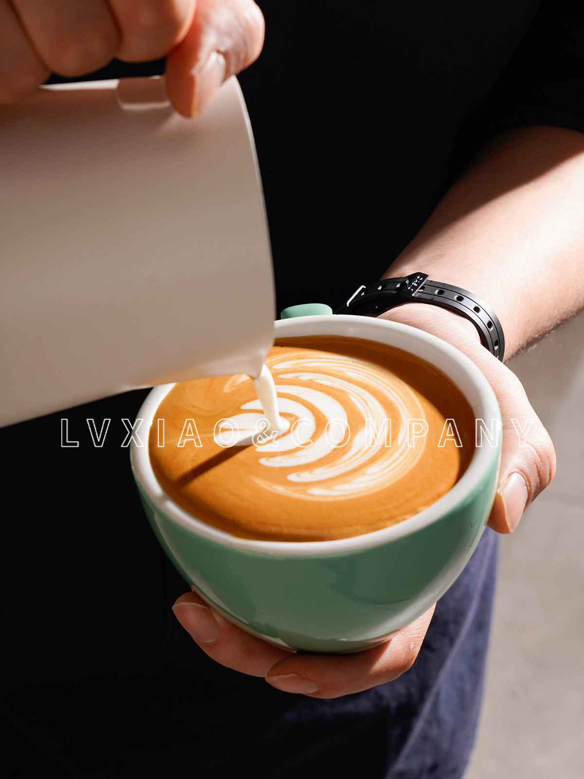 Loveramics Standard Italian Latte Ceramic Latte coffee cup 200ml Simple style commercial