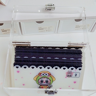 原创拉佈佈31天52周100天小方格小方格上开口存钱袋