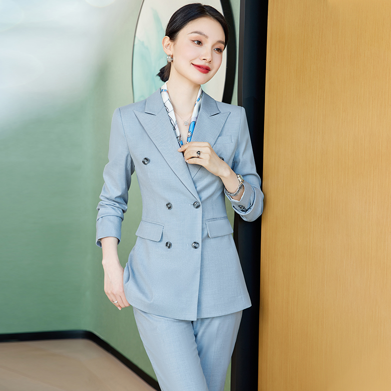 西装套装女高级感播音主持艺考正装小个子职业装西服外套时尚休闲