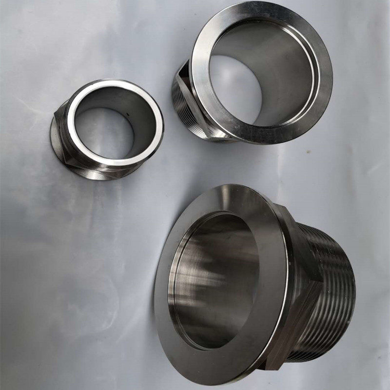 304不锈钢kf真空快装外丝 真空六角转换接头 kf25-1/2寸 真空接头