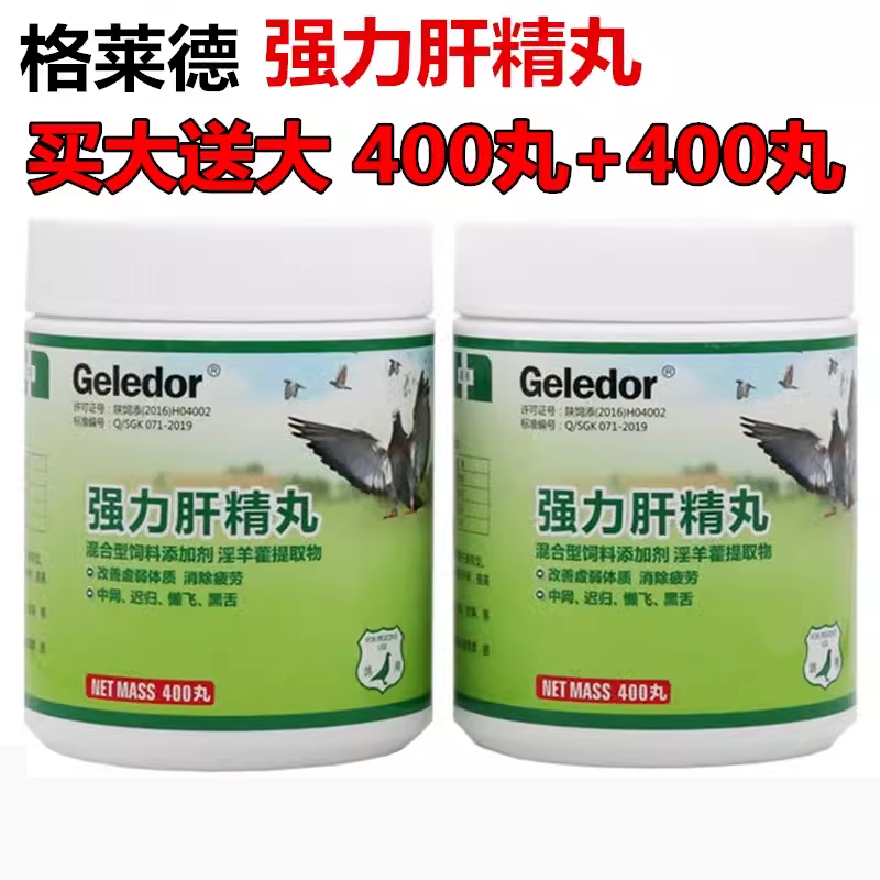 格莱德鸽药肝精丸赛鸽护肝