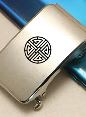 不锈钢皮带扣头自动扣定制logo
