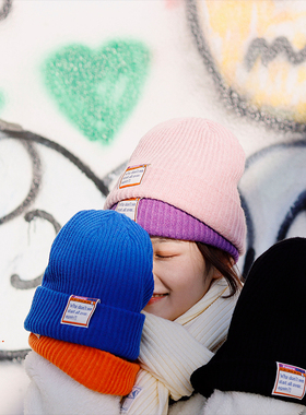 【售完无补】从头开始 原创复古趣玩紫色帽子针织帽 毛线帽 21/01