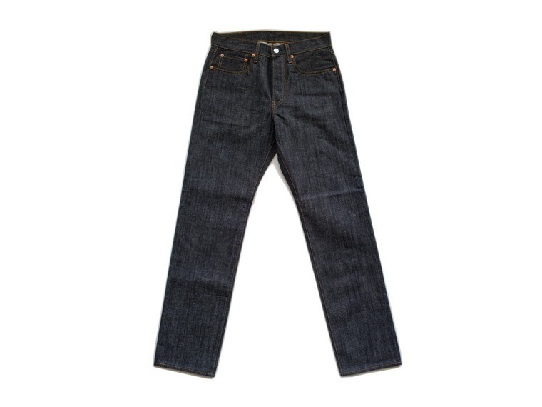 牛仔裤赤耳原色66年代复刻微锥