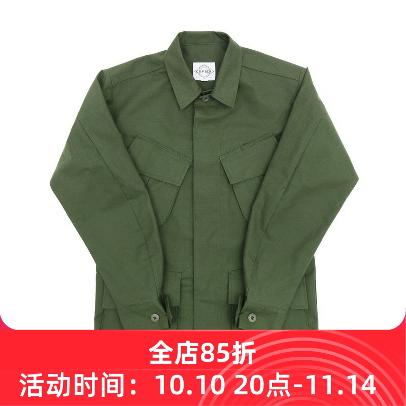 防撕格子布尖领春夏美式复古