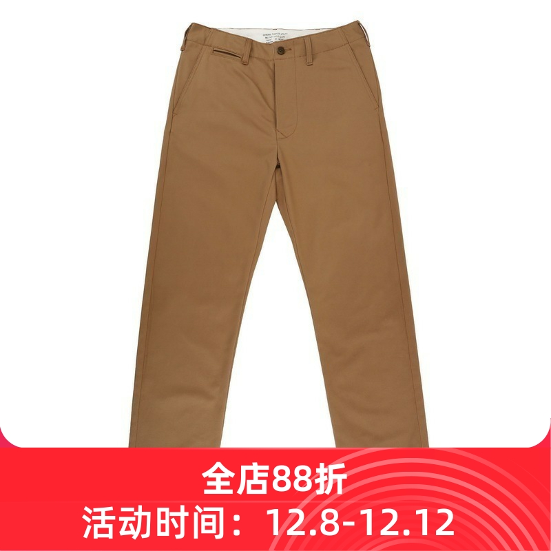 赤耳C.D.P.阿美咔叽重磅卡其裤