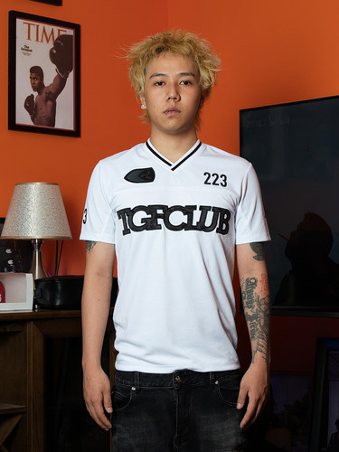 TGFCLUB223贴布绣短袖足球服