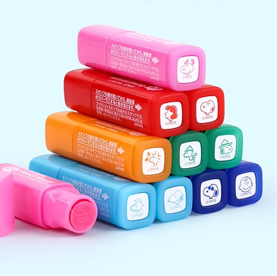 日本pilot百乐迷你手账印章印章