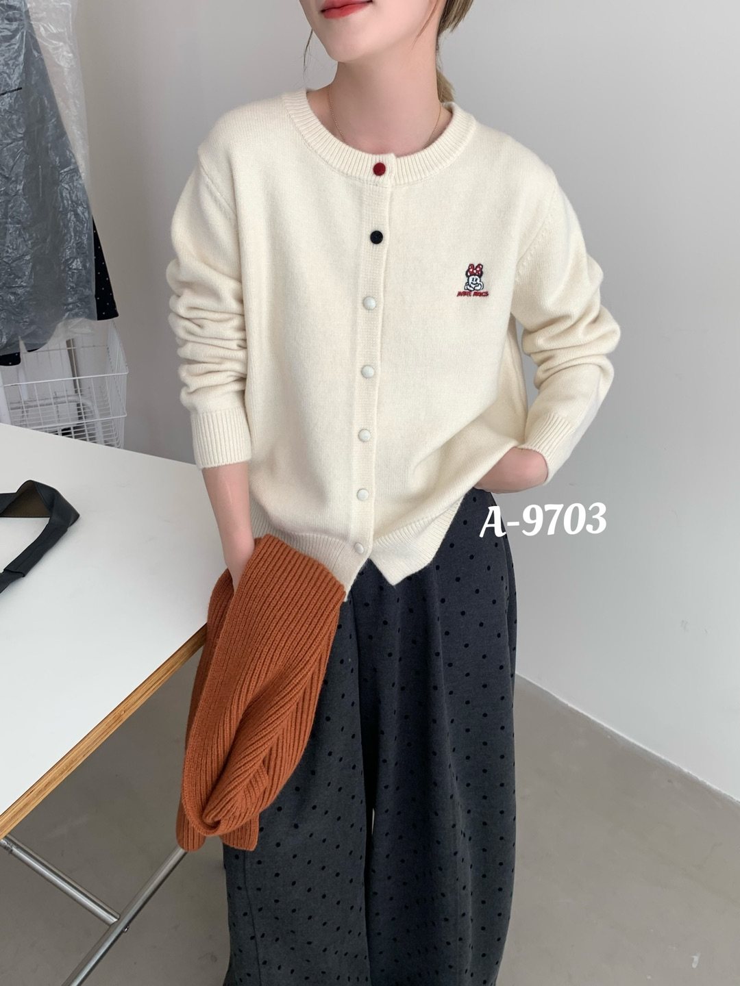 韩系圆领针织开衫女2026春季新款宽松百搭显瘦柔软针织毛衣外套潮,女装/女士精品,毛针织衫,淘宝优惠券,粉丝福利购,淘宝优惠卷