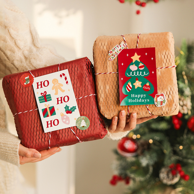 圣诞节包装纸蜂窝纸饼干铁盒雪花酥马口铁盒子烘焙包装盒点心包装