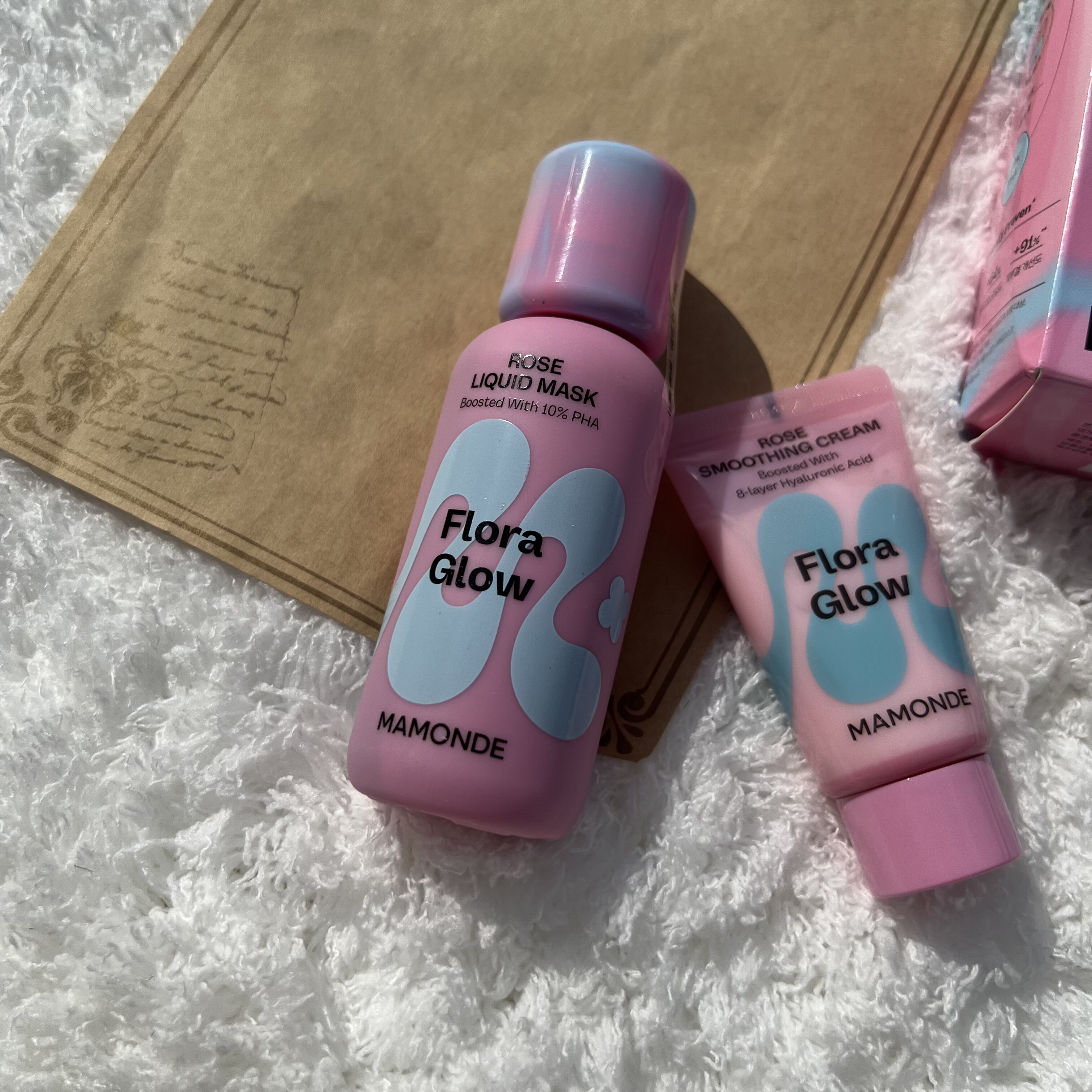 韩国梦妆Flora Glow玫涂抹面膜