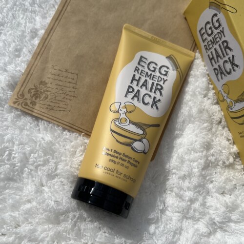 too cool for school发膜EGG RECOVERY HAIR PACK修复发膜