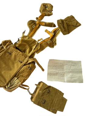 全新CCCP 苏联RD-54携行具伞兵背包黄边版VDV 阿富汗一车二车使用