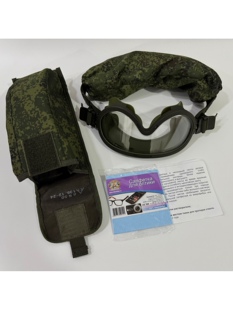 2024年俄罗斯公发原品6B50战术护目镜 防弹防破片眼镜 公发小绿人