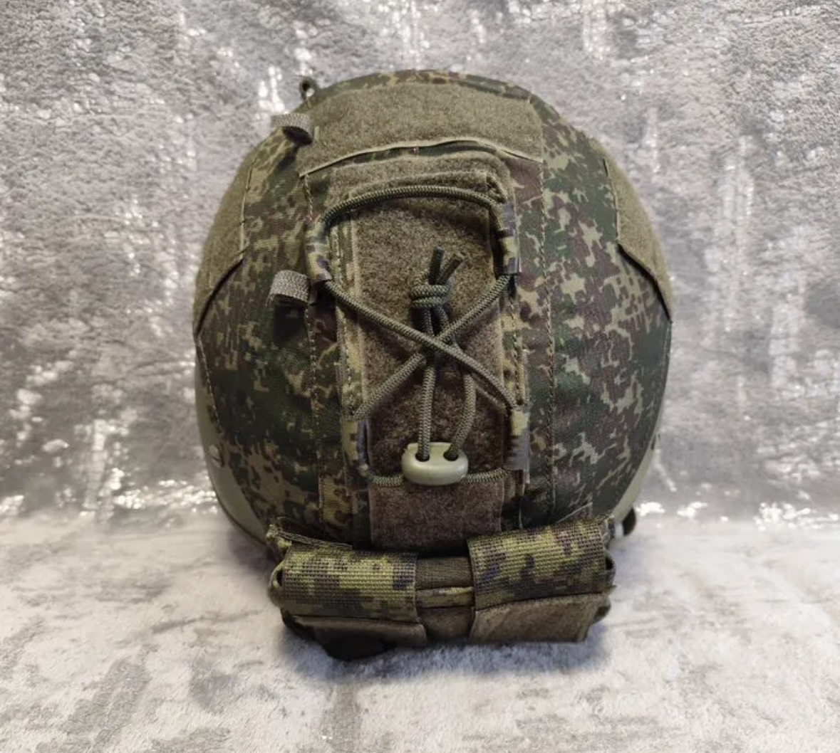 俄罗斯公发原品TOR头盔 盔罩 emr迷彩 全新原品 1号 2号带电池包