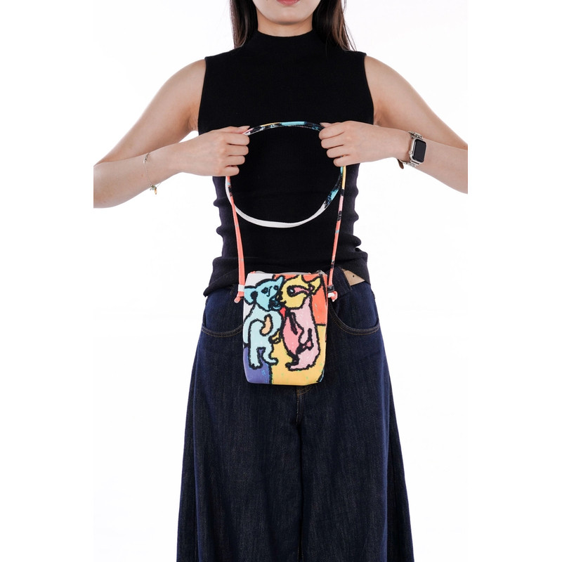 无则艺【长绳手机包】法斗可爱卡通时尚休闲单肩文艺小托特包,箱包皮具/热销女包/男包,单肩包,淘宝优惠券,粉丝福利购,淘宝优惠卷