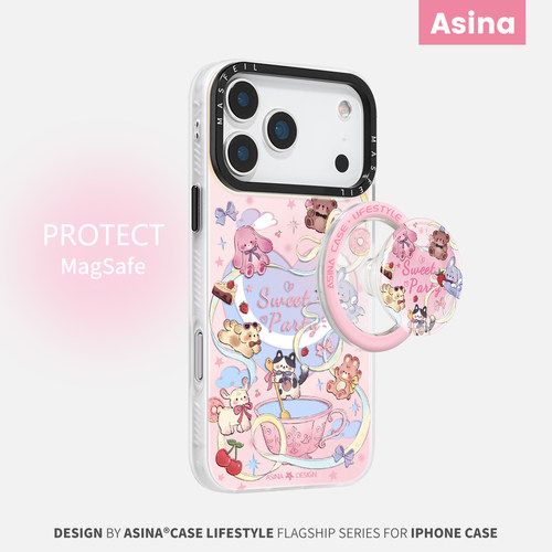 双层imd，镭射发光磁吸壳