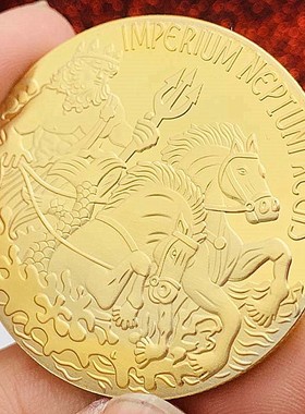 三叉水手镀金硬币牙仙子币