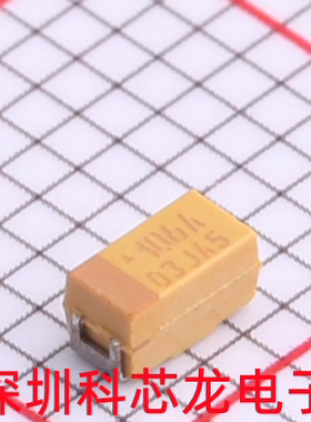 全新原装正品TAJA106K010RNJ 10uF ±10% 10V AVX贴片钽电容3216A