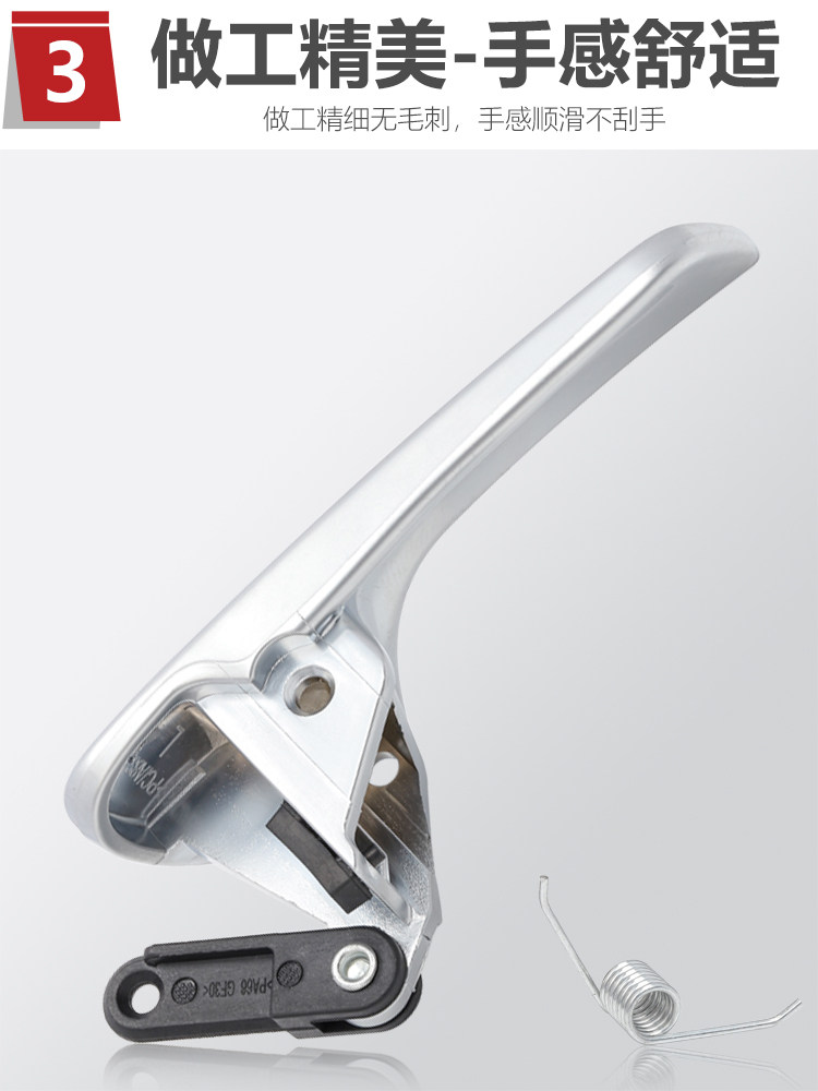 오래된 SAGITAR 전기 도금 자동차 도어 내부 핸들 내부 버클 내부 핸들 내부 팔걸이 도어 패널 수리 키트 원래 원래 공장에 적합