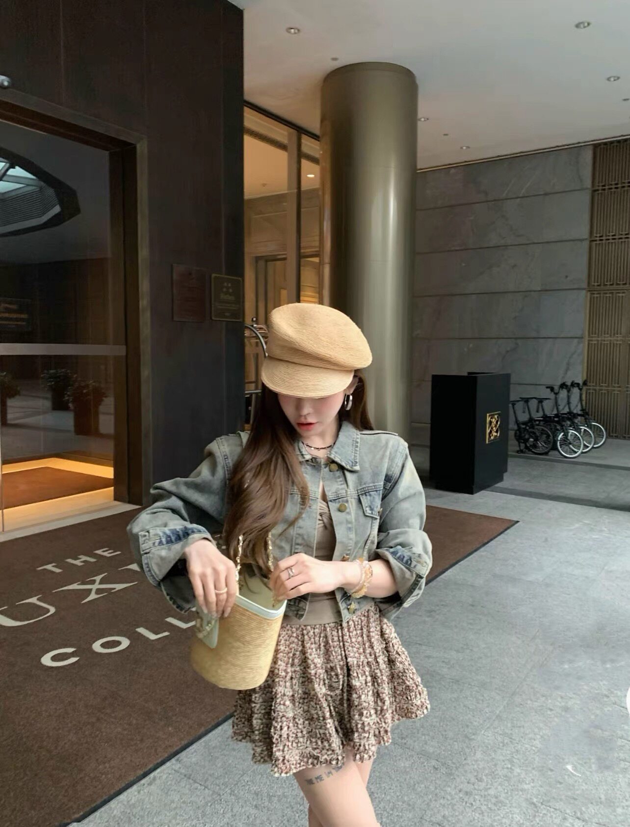 韩版时尚百搭显瘦复古色牛仔外套女宽松洋气休闲夹克上衣