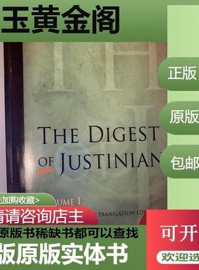 The Digest of Justinian. Volume I