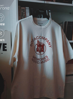 【清仓特价】SUPERTOFU凉感抗皱索罗娜复古趣味手绘图案短袖T恤