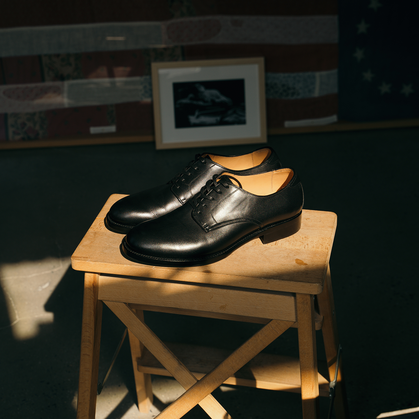 SUPERTOFU意大利进口小牛皮 vibram贴底 双色鞋带 固特异结构皮鞋