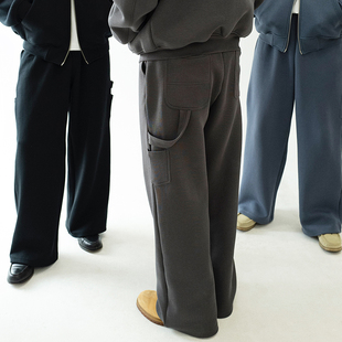 AW24抗皱挺阔 太空棉直筒卫裤 工装 直筒宽松 细节 SUPERTOFU