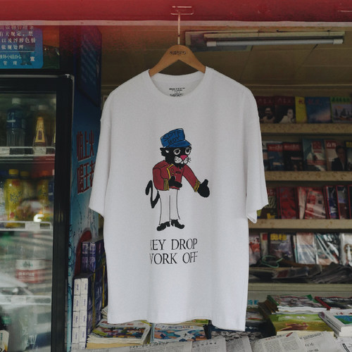 手绘卡通t恤SUPERTOFU