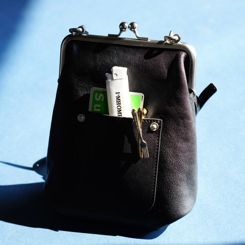 STC植鞣牛皮斜挎小包手机包