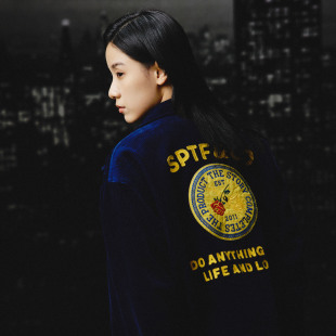 玫瑰萨克斯徽章 夹克 经典 翻领灯芯绒工装 AW25 FFA SUPERTOFU