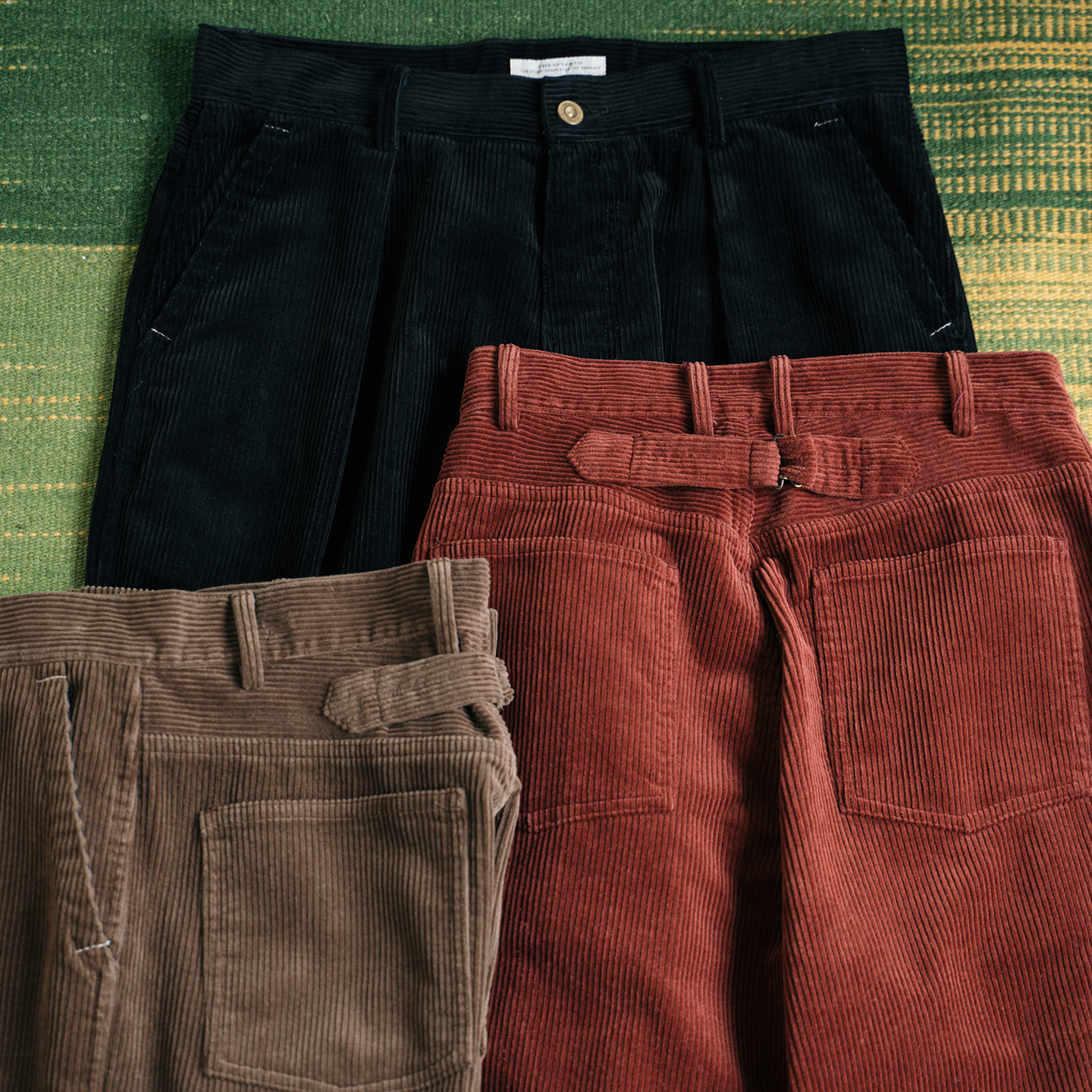 350g重磅灯芯绒直筒长裤