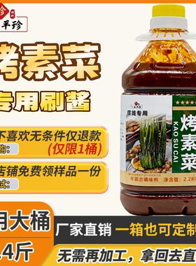 烤素菜专用酱料烧烤烤韭菜烤茄子炸串炸青椒炸金针菇素菜专用刷酱