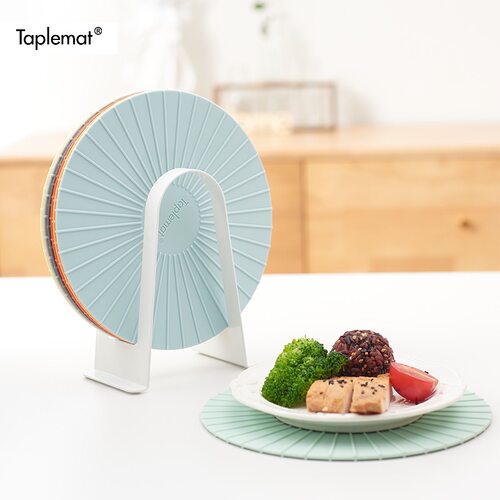 Taplemat碗盘垫硅胶圆形纯色