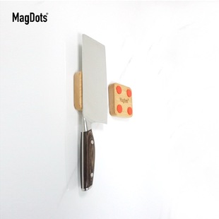 MagDots硅胶磁吸刀架壁挂式厨房刀具收纳架强磁不伤刀免打孔静音