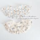 ins韩版新款宝宝棉质纱布防水口水巾公主宫廷风加大360可调节围嘴