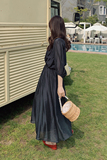已出货2023夏季新款V领夏季连衣裙225-6620-P115（控168），女装连衣裙，浙宝225