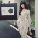 已出货2022秋季新款韩剧同款长袖连衣裙225-7006-P115-控168，女装连衣裙，浙宝225