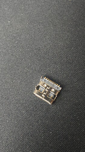 wooting60he插口typec母座16P加长定制针脚，通用ev63，made68