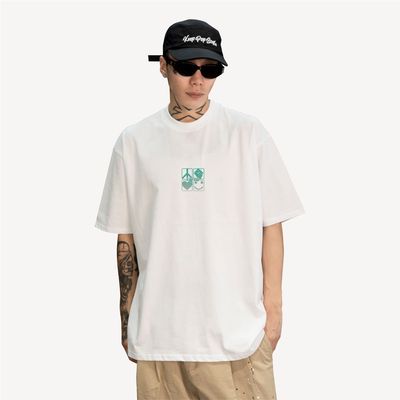 keepingGear|长袖/短袖宽松版型小领口不变形舒适显Pop街头嘻哈