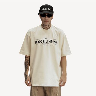 KeepingGear|keepfunky100%2.0新款小领口不变形舒适宽松街头版型