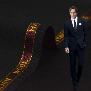 新品毛料西装布料不起球不沾灰不褪色可做男女西服西裤成衣笔挺