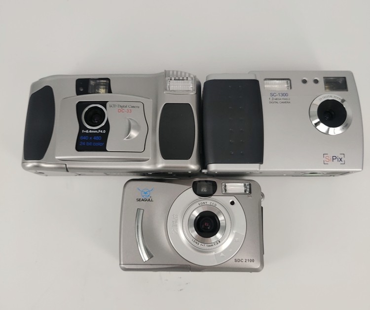 全新海鸥dc33 350数码相机老式ccd胶片机sdc2100 85 sc1300 515