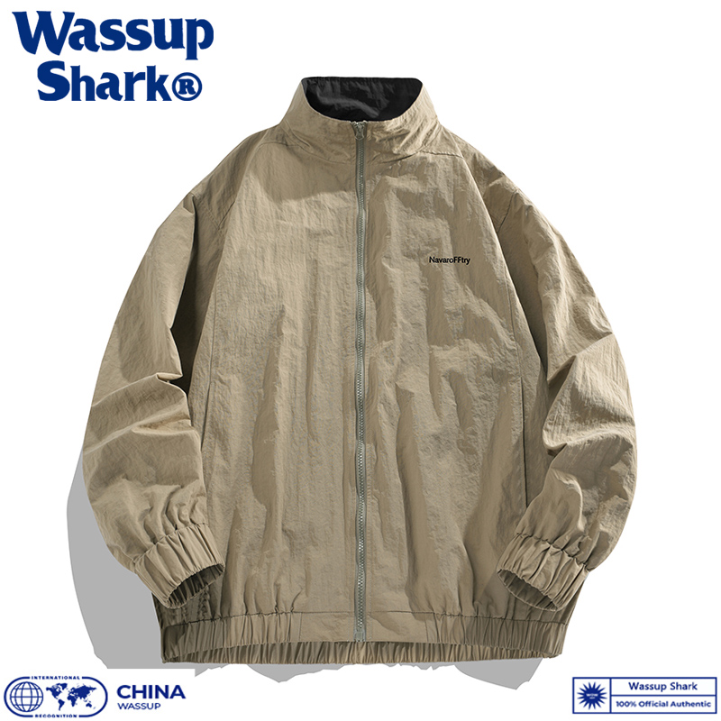 山系春秋季翻领冲锋衣夹克外套男