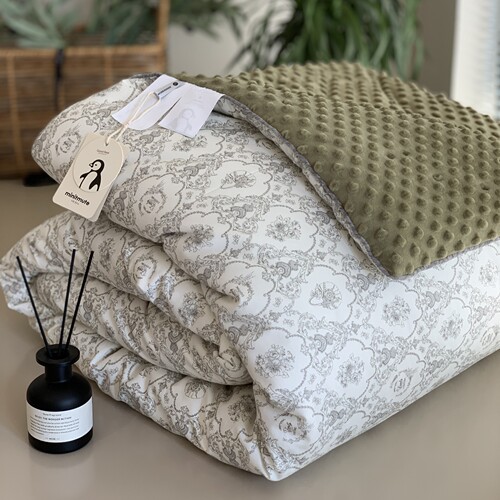 可机洗高克重全棉豆豆被暖气房被