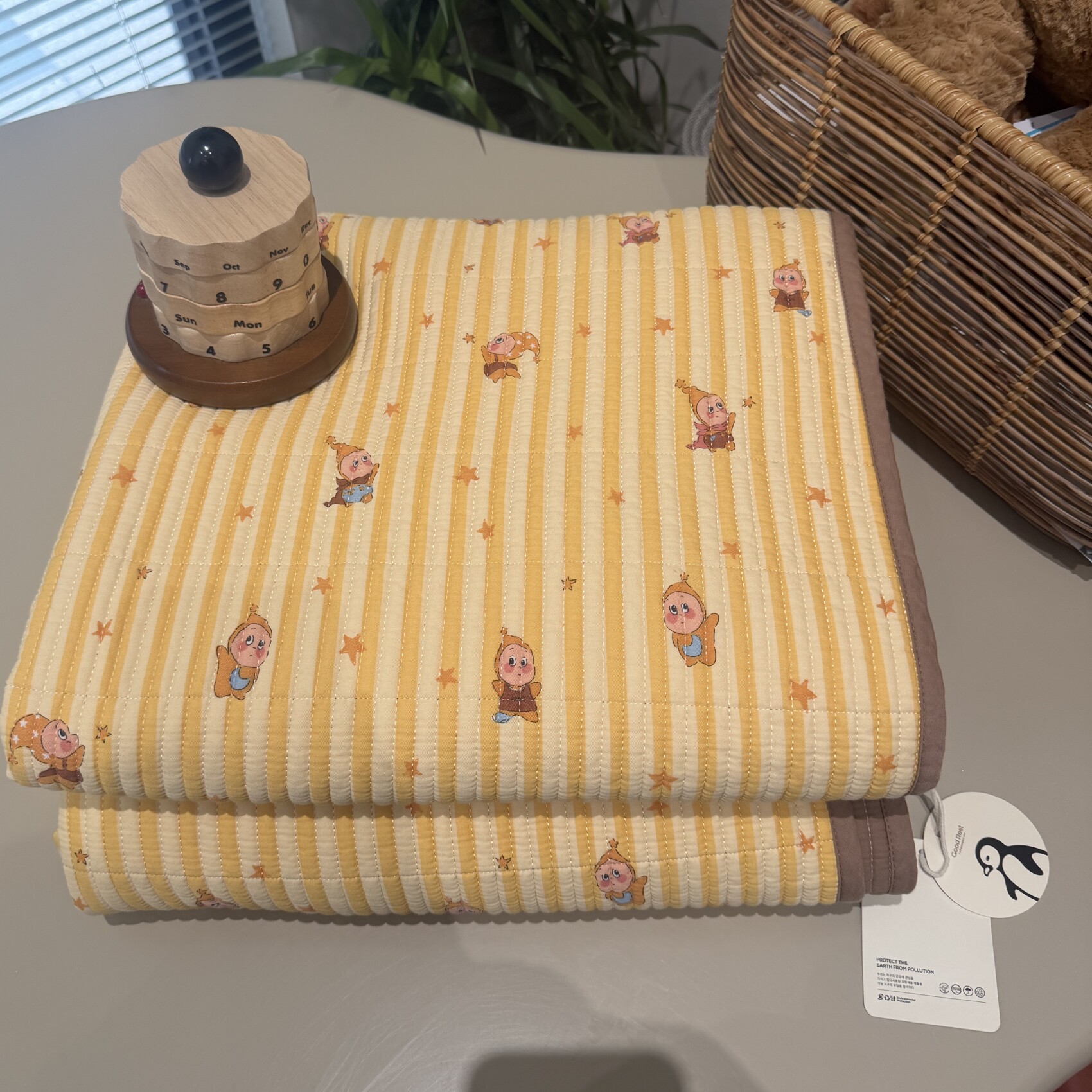 韩式双面纯棉绗缝夹棉床盖四件套可机洗全棉加厚防滑床单炕盖垫子