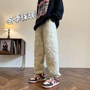 冬装加厚束脚防风情侣雪地裤保暖1003K333P65图片