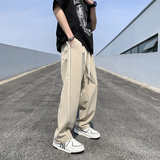 2024春夏新款薄款织带设计宽松休闲裤1003K72P55，男装休闲裤，星座1003