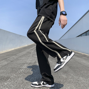 2024春夏新款薄款织带设计宽松休闲裤1003K72P55,男装休闲裤,星座1003